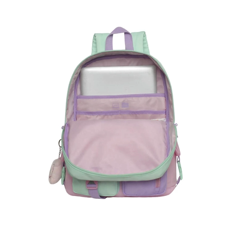 MOCHILA MUJER KAWAII FUSION BLOCK PASTEL HEAD 890446-0926 - 3