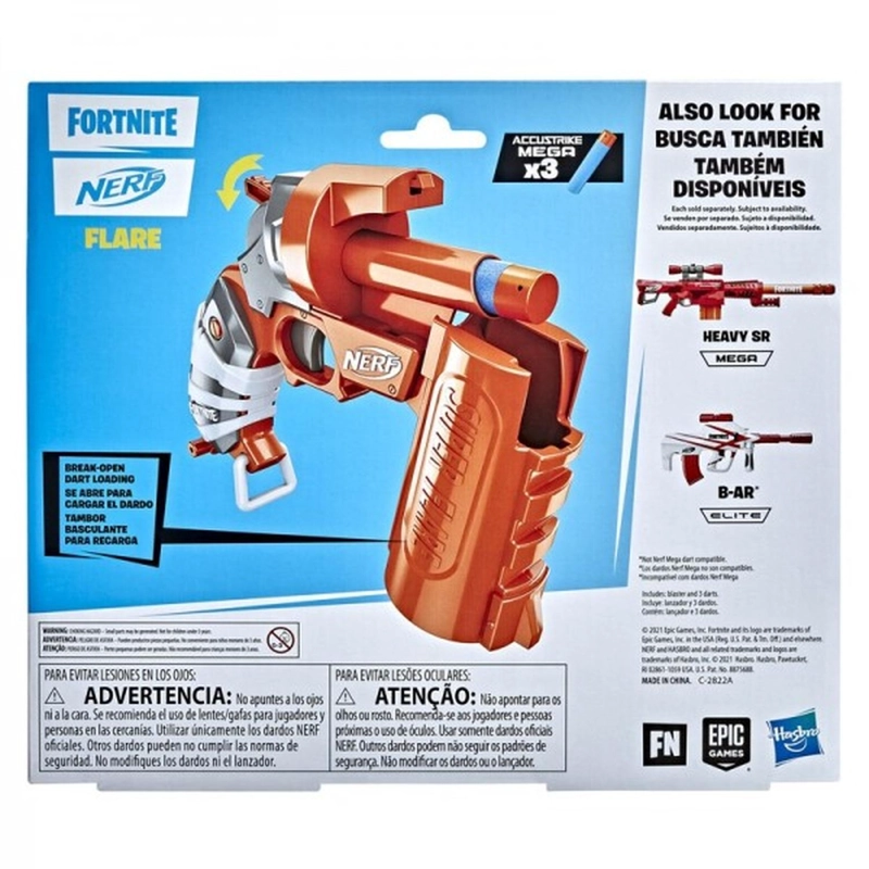LANZADOR HASBRO NERF FORTNITE FLARE - 3