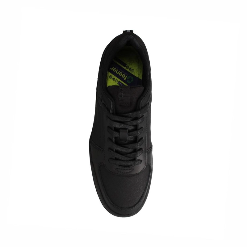 ZAPATILLA ESCOLAR HOMBRE TEENER NEWCOURT NEGRO - 4