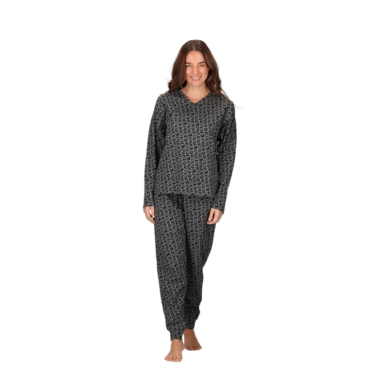 PIJAMA LARGO MUJER ALGODON 30824 CAFFARENA - 2