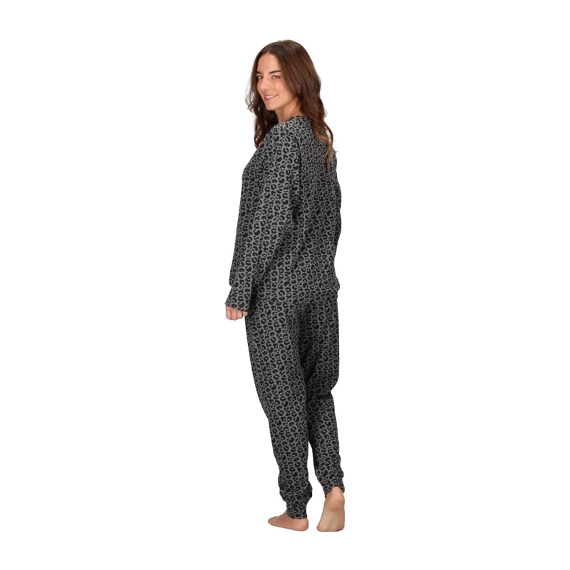 PIJAMA LARGO MUJER ALGODON 30824 CAFFARENA - 5