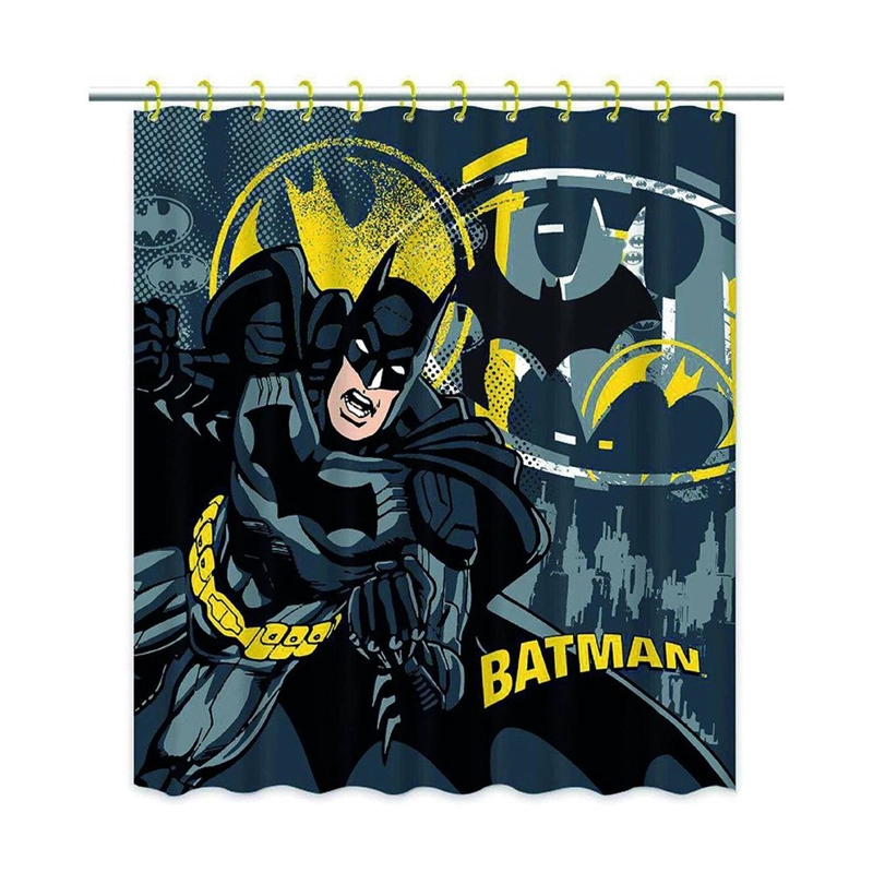 CORTINA DE BAÑO BATMAN 180 X 180 CMS - 1