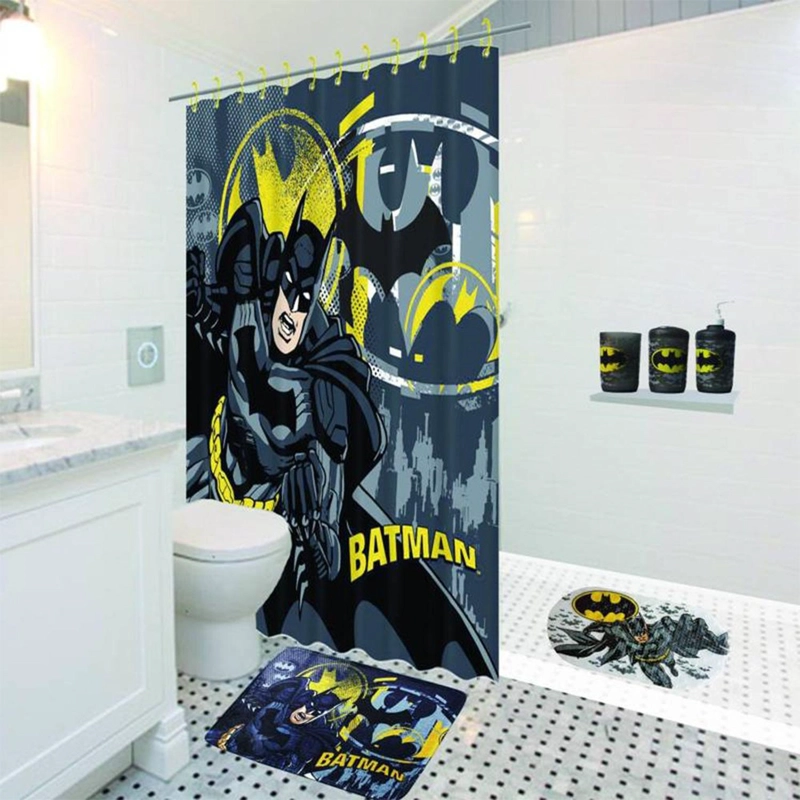 CORTINA DE BAÑO BATMAN 180 X 180 CMS - 2