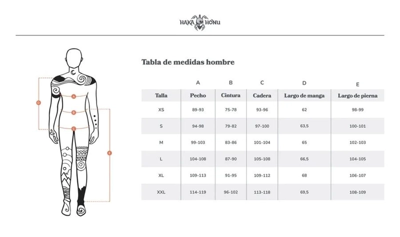CHAQUETA HOMBRE CORTEZA NEGRO HAKA HONU - 6
