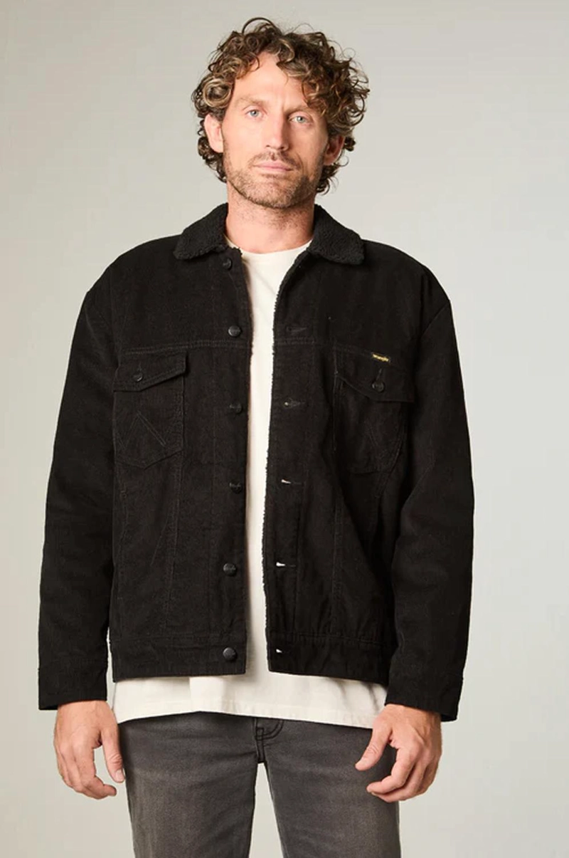 CHAQUETA HOMBRE SHERPA COTELE  NEGRO - WRANGLER - 1
