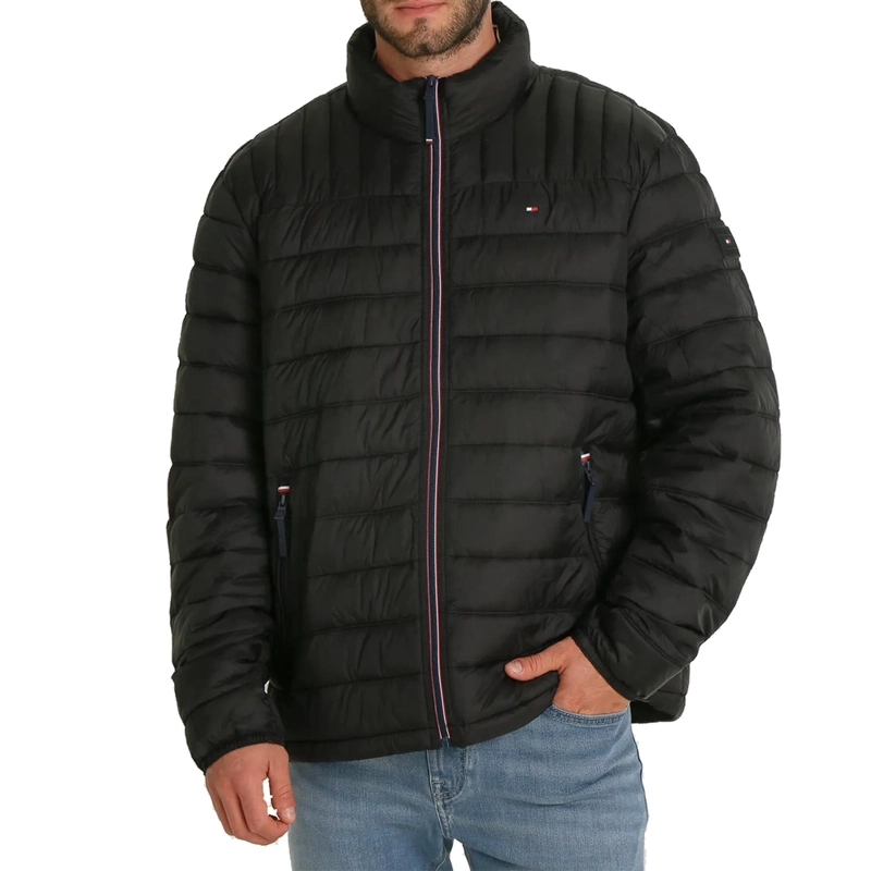 PARKA TOMMY HILFIGER WEIGHT QUILTED 150AN796 NEGRO - 1