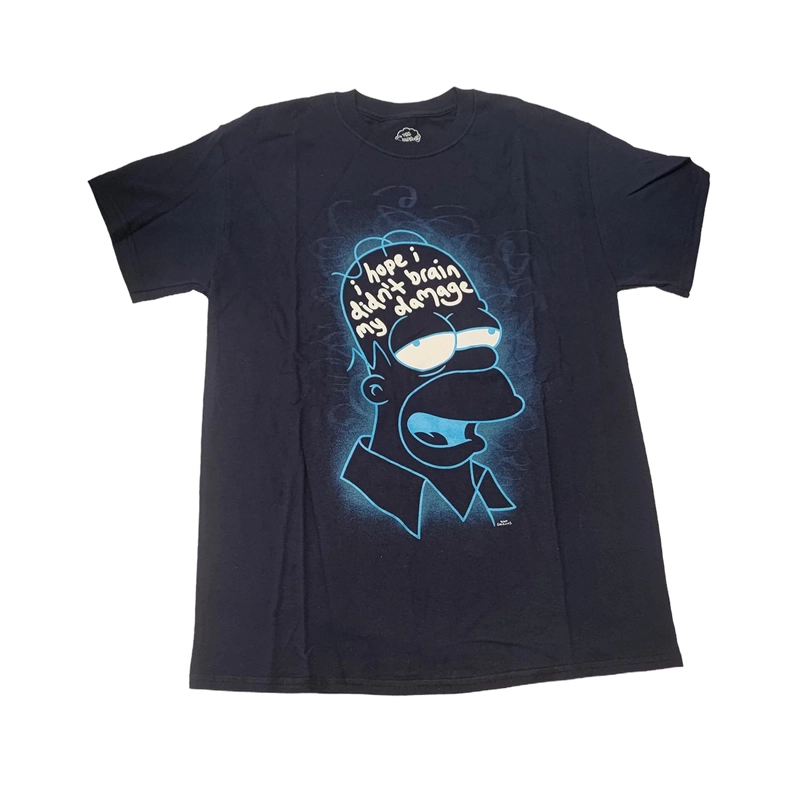PIJAMA CON SHORT SIMPSON HOMERO F424010 AZUL TIARE - 1