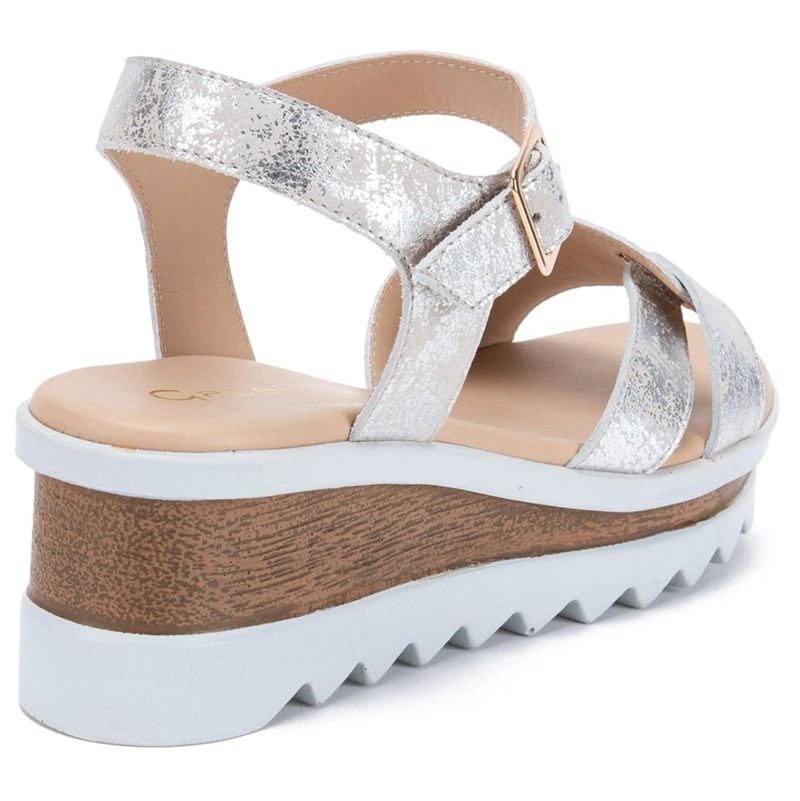 SANDALIA PLATEADO - GACEL DILETTA 660364 - 4