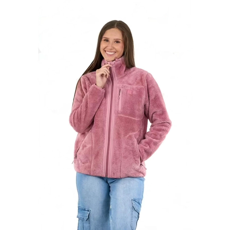 POLERON POLAR MUJER SHAGGY ROSADO VW8760 - 1