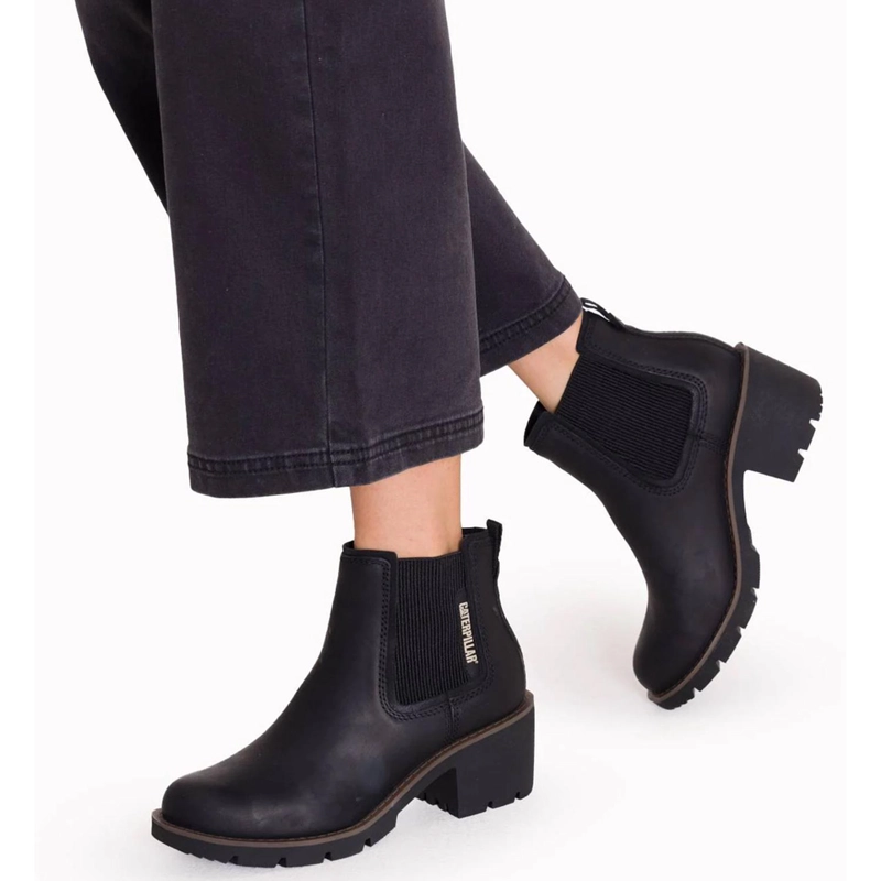 BOTIN MUJER REWRITE CHELSEA NEGRO CAT P312177 - 2