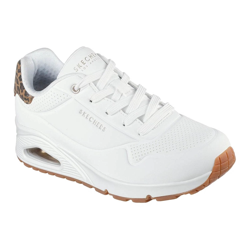 ZAPATILLA MUJER SKECHERS UNO JUNGLE NITE BLANCO 177093WHLD - 4