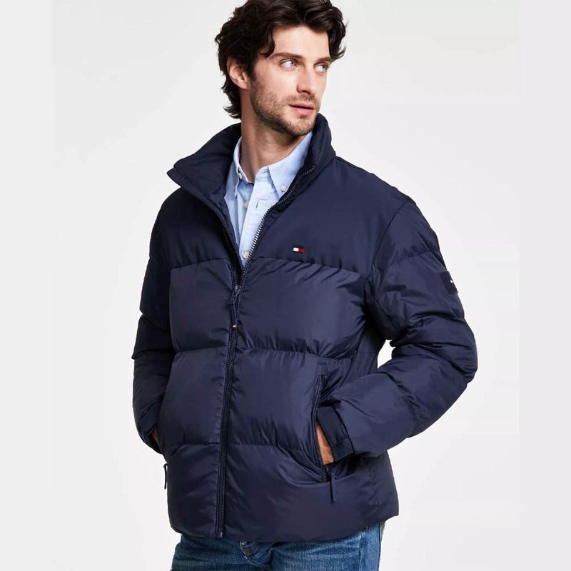 CHAQUETA HOMBRE TOMMY HILFIGER MIXED-MEDIA PUFFER JACKET MEDIANOCHE 154AP164 - 1