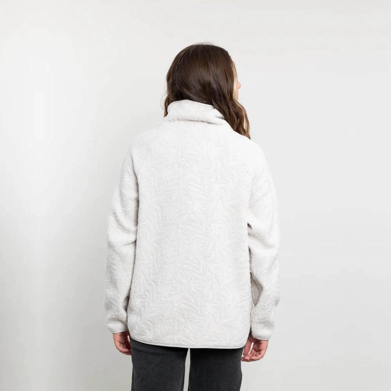 POLERON POLAR SHERPA TEXTURA HOT PRINT CRUDO CW8787 - 3