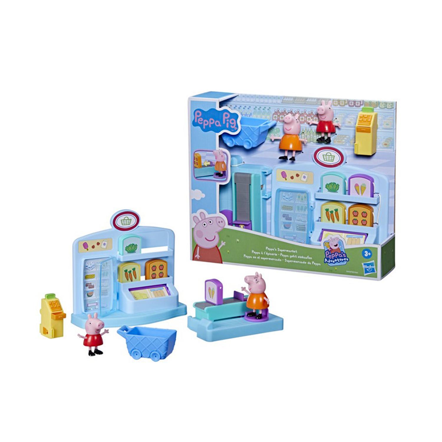 FIGURA PEPPA PIG EN EL SUPERMERCADO HASBRO - 2