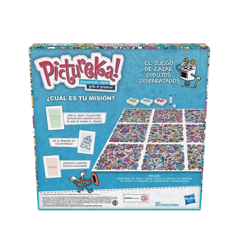 JUEGO DE MESA HASBRO PICTUREKA - 3