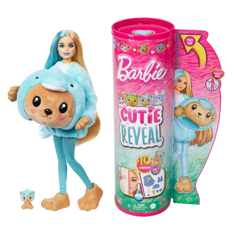 BARBIE CUTIE REVEAL DISFRACES DIVERTIDOS - 1