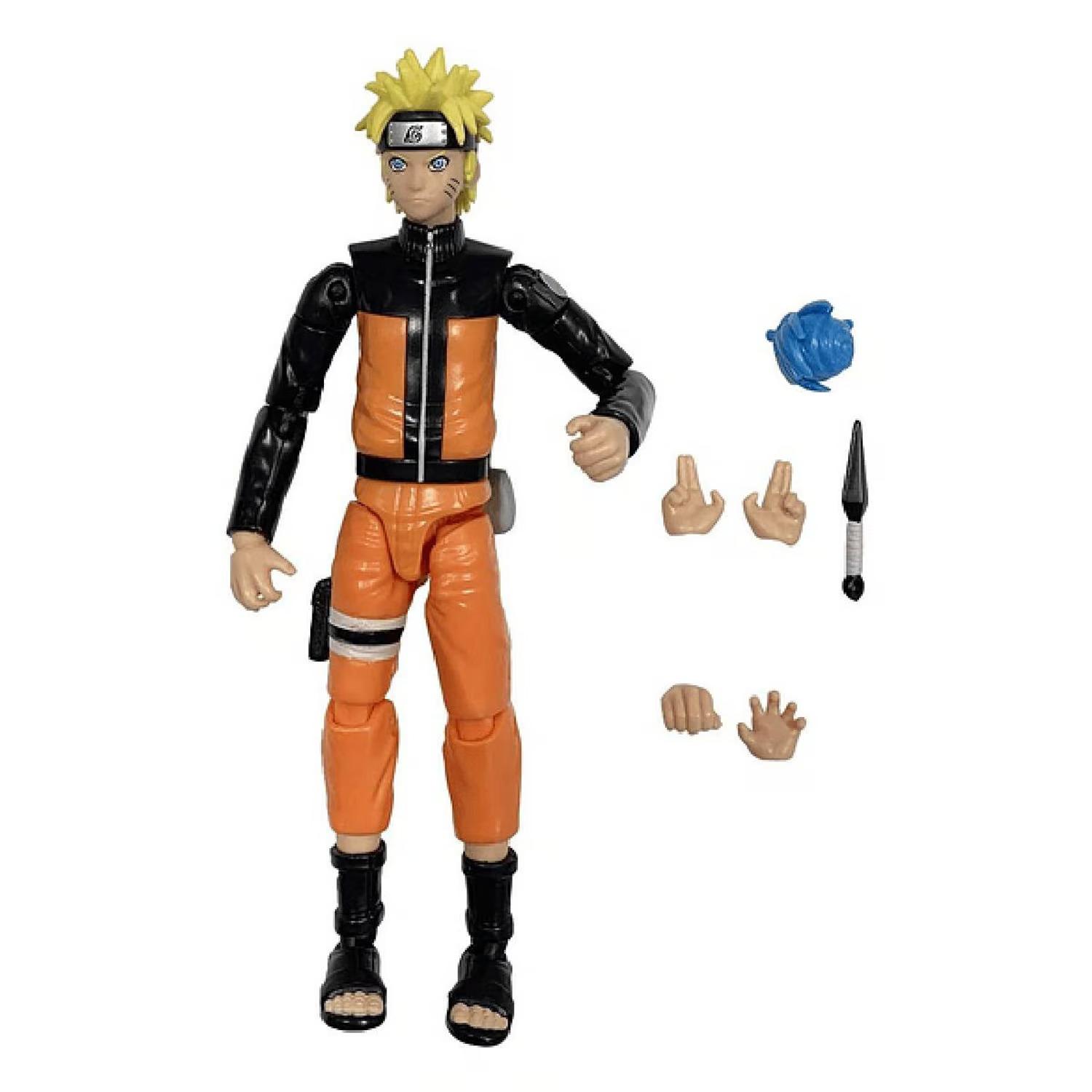 FIGURA ANIME HEROES BANDAI NARUTO UZUMAKI - 5