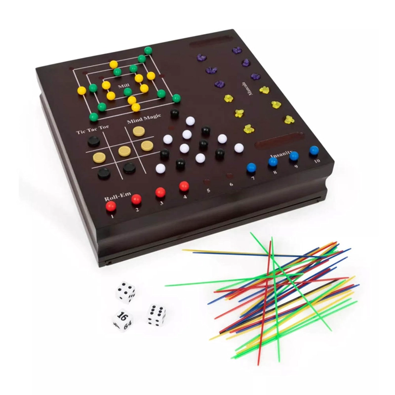SET 10 JUEGOS DE MESA FAMILIAR 6033153 - 3