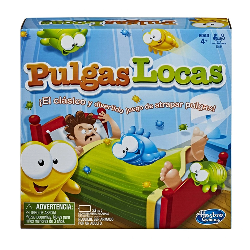 JUEGO DE MESA HASBRO GAMING PULGAS LOCAS - 5