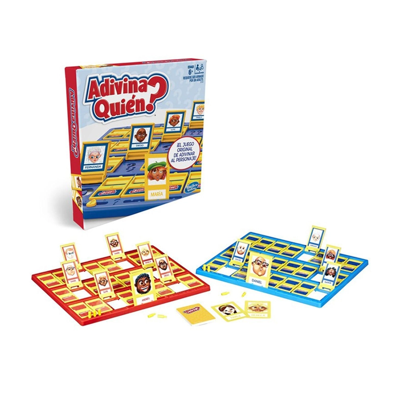 JUEGO DE MESA HASBRO GAMING ADIVINA QUIE N? - 1