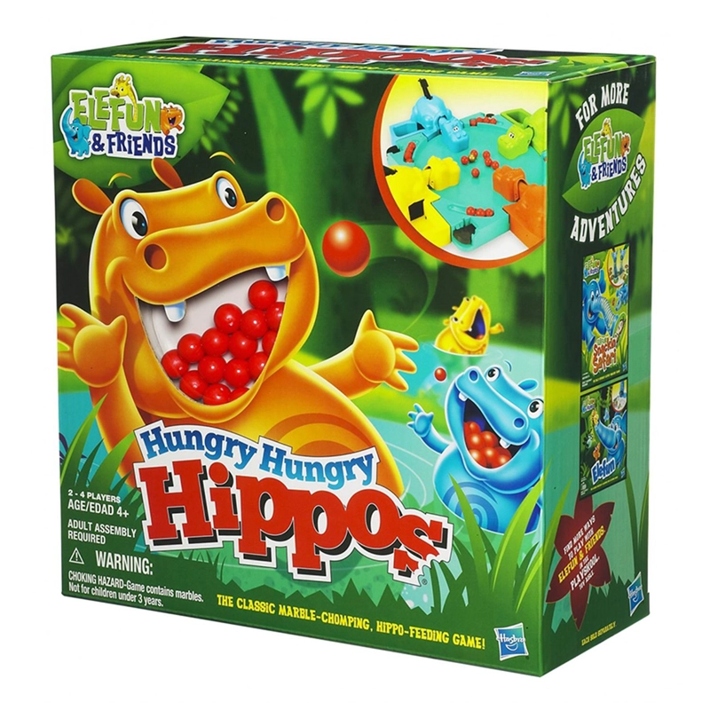 JUEGO DE MESA HASBRO GAMING HIPPOS GLOTONES - 3