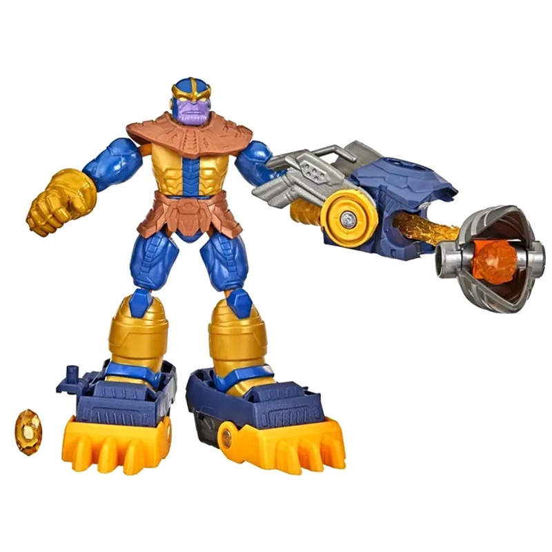 FIGURA BEND AND FLEX THANOS FIRE MISSION F5869 HASBRO - 1
