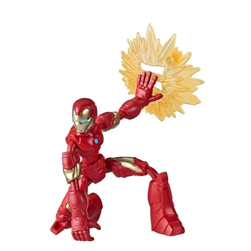 IRON MAN MARVEL AVENGERS BEND AND FLEX HASBRO - 1