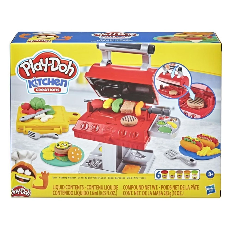 SET PLAYDOH - GRILL STAMP - F0652 - 1