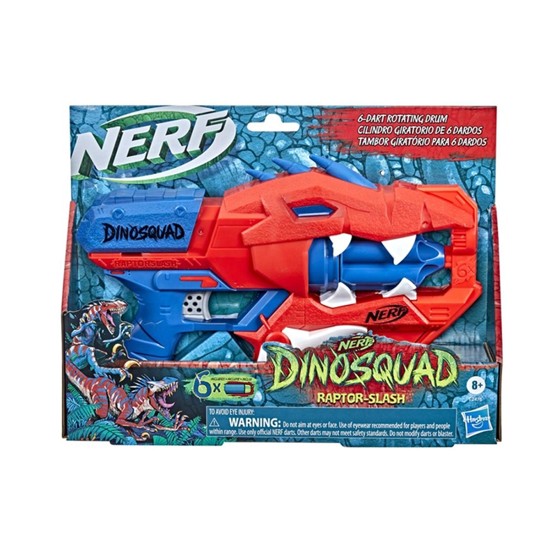 LANZADOR NERF DINOSQUAD RAPTOR SLASH HASBRO - 1