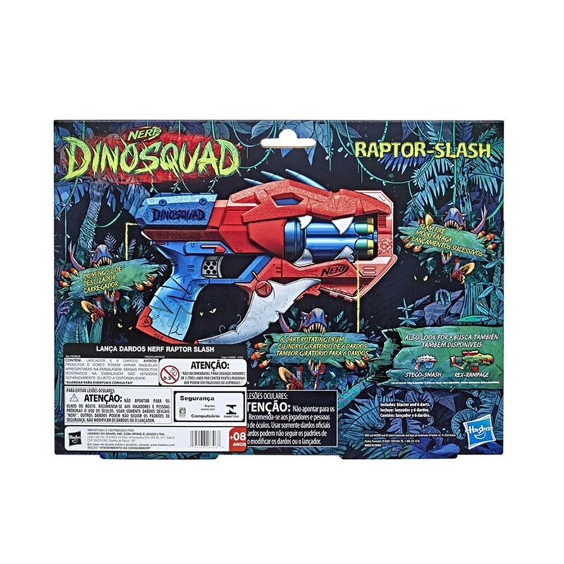 LANZADOR NERF DINOSQUAD RAPTOR SLASH HASBRO - 3