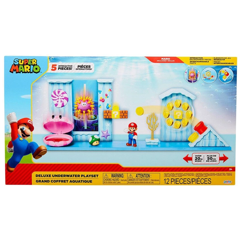 SET DELUXE SUPER MARIO UNDERWATER - 3
