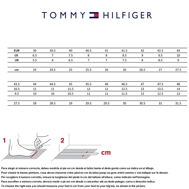 ZAPATILLAS HOMBRE TOMMY HILFIGER CASUAL AZUL MARINO FM0FM05367DW5 - 8