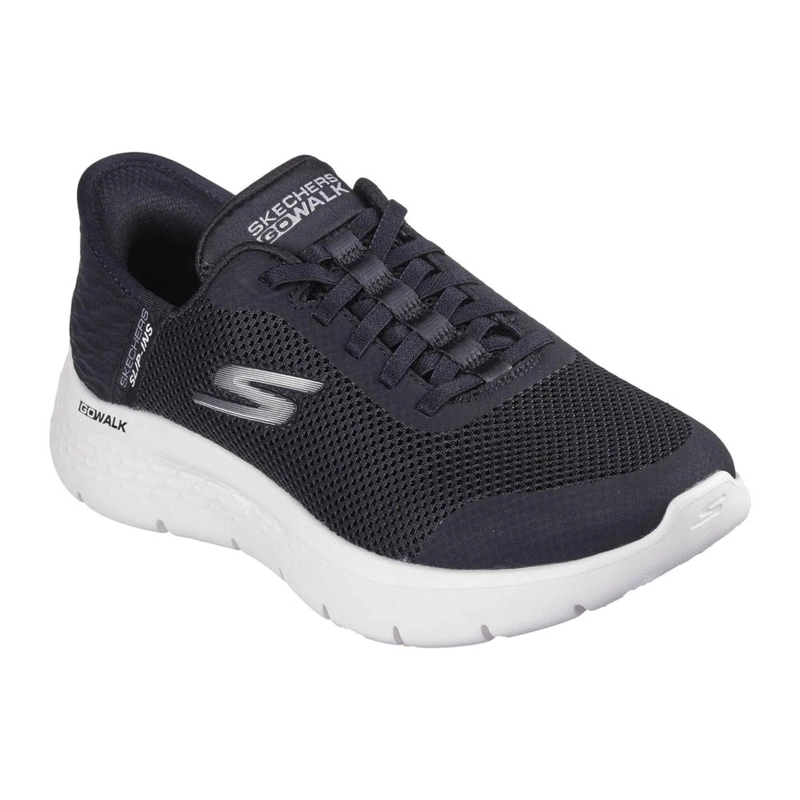 ZAPATILLAS MUJER SKECHERS SLIP-INS GO WALK FLEX NEGRO - 4