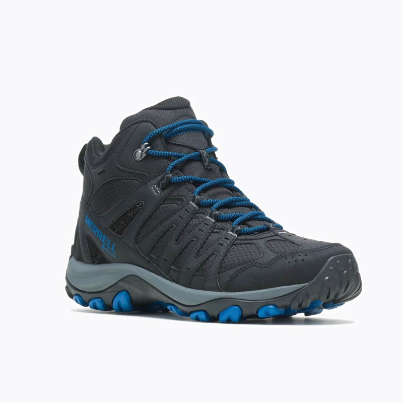 BOTIN MERRELL ACCENTOR 3 SPORT MID GORE-TEX NEGRO/AZUL J135499 - 1