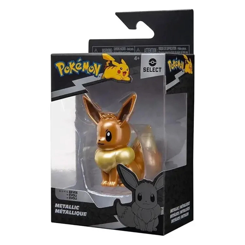FIGURA POKEMON EEVEE METALICO 7CM PKW3189 - 4
