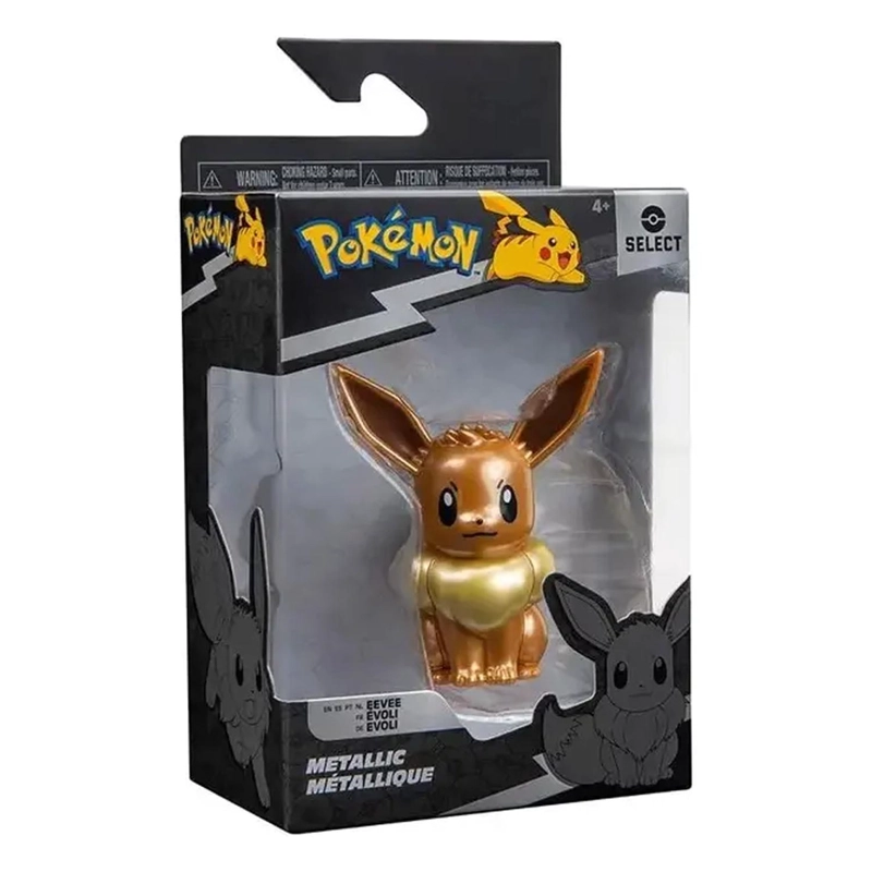FIGURA POKEMON EEVEE METALICO 7CM PKW3189 - 5