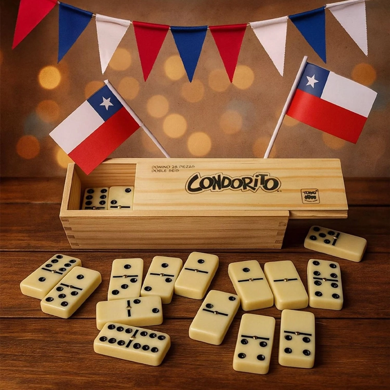 JUEGO DE MESA DOMINO CONDORITO - 4