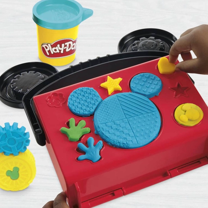 SET PLAY-DOH MICKEY MOUSE PLAYHOUSE G2326 MICKEY Y GARAJE - 3