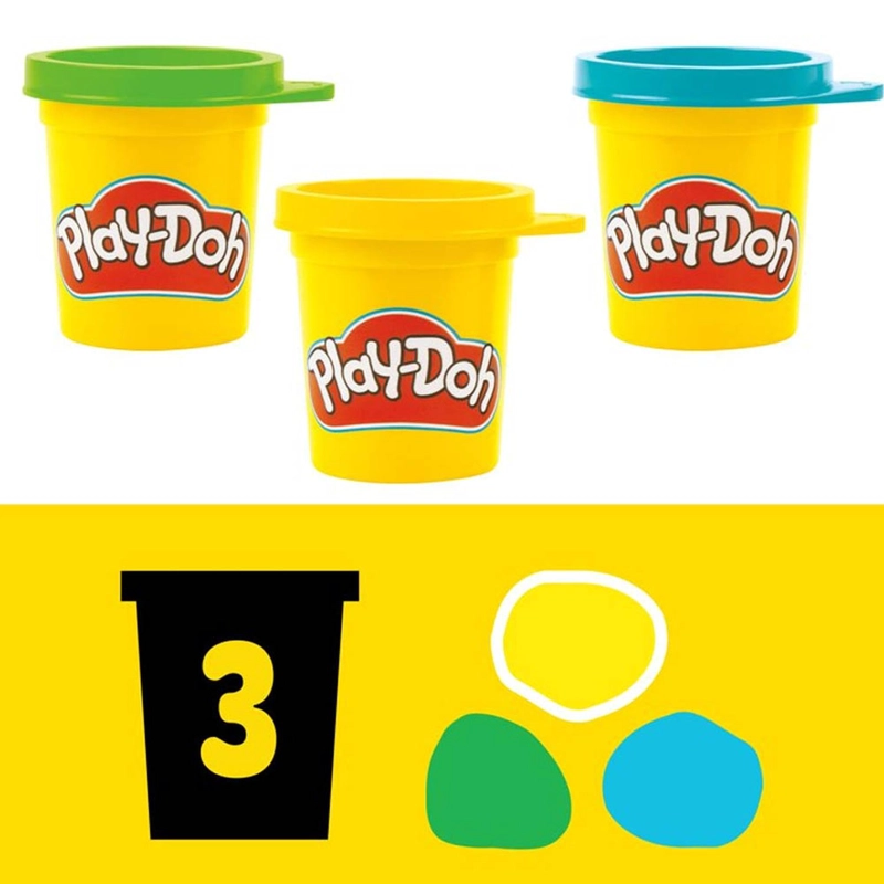 SET PLAY-DOH MICKEY MOUSE PLAYHOUSE G2326 MICKEY Y GARAJE - 4