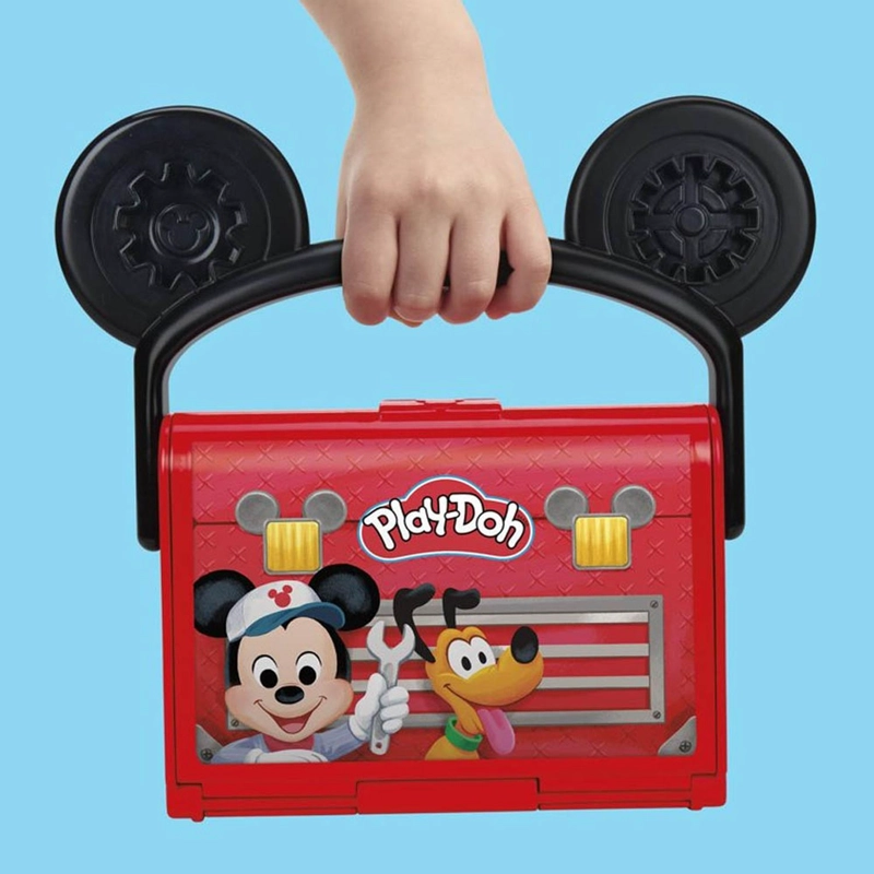 SET PLAY-DOH MICKEY MOUSE PLAYHOUSE G2326 MICKEY Y GARAJE - 5