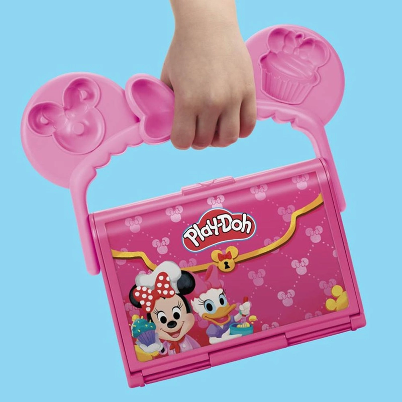 SET PLAY-DOH MICKEY MOUSE PLAYHOUSE G2326 MINNIE Y CONFITERIA - 5