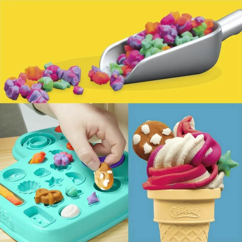 PLAY-DOH HELADERIA MULTICOLOR G0028 - 6