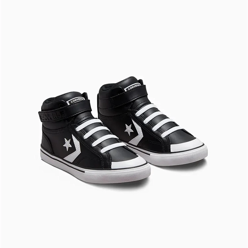 ZAPATILLA CONVERSE PRO BLAZE STRAP NEGRO EN CUERO NIÑOS A01072C - 6