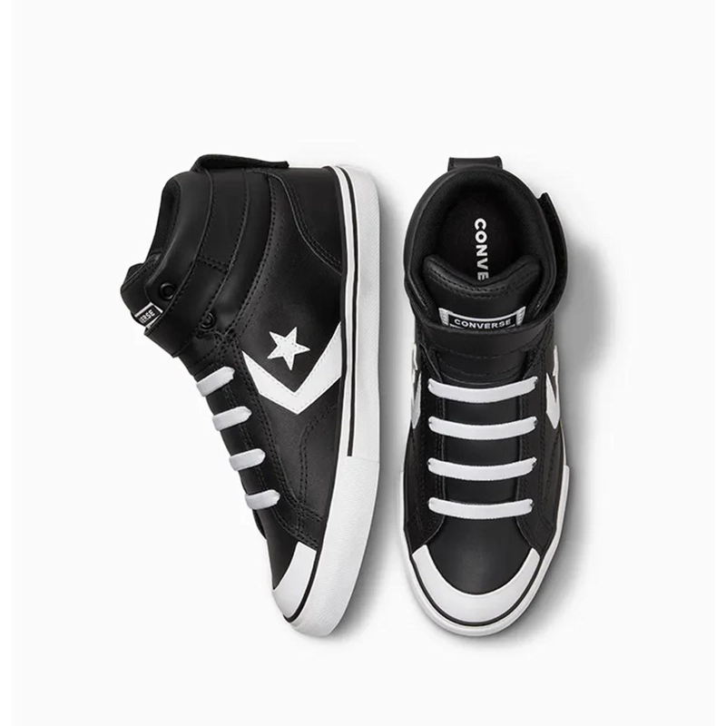 ZAPATILLA CONVERSE PRO BLAZE STRAP NEGRO EN CUERO NIÑOS A01072C - 7