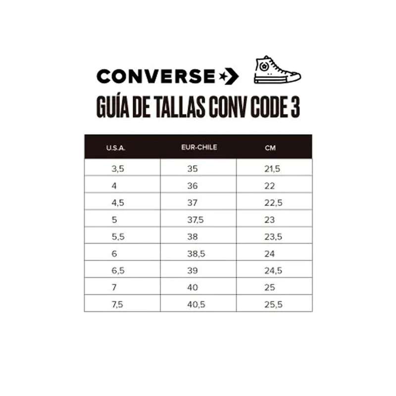 ZAPATILLA CONVERSE CAÑA ALTA PRO BLAZE STRAP CUERO NIÑOS A01071C - 5