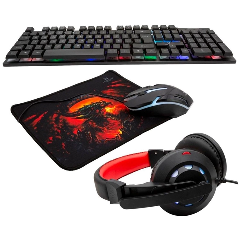 KIT 4 EN 1 GAMER MONSTER CREW INSERTION - 2