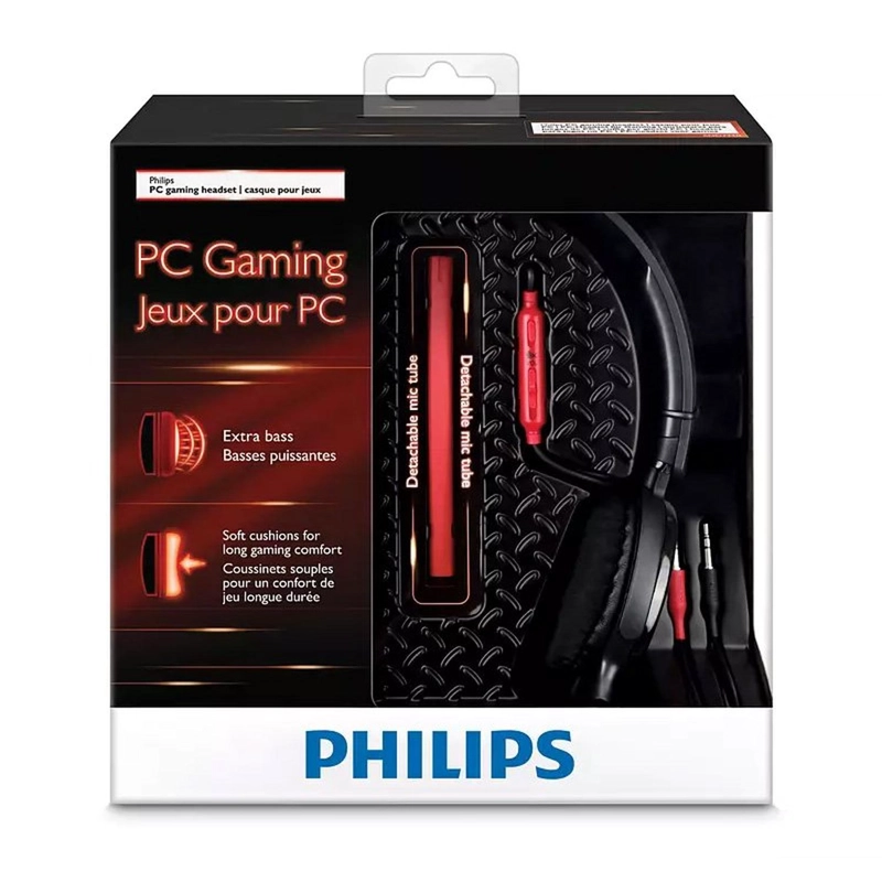 AUDIFONOS GAMING PARA PC CON MICROFONO - PHILIPS - 4