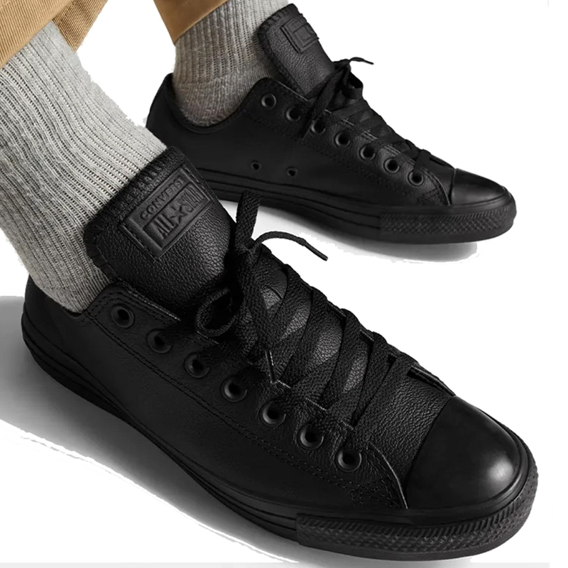 ZAPATILLA CONVERSE NEGROCHUCK TAYLOR ALL STAR CUERO MONOCROMO 135253C - 2