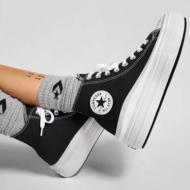 ZAPATILLAS CONVERSE CAÑA ALTA CHUCK TAYLOR ALL STAR MOVE  568497C-001 - 4