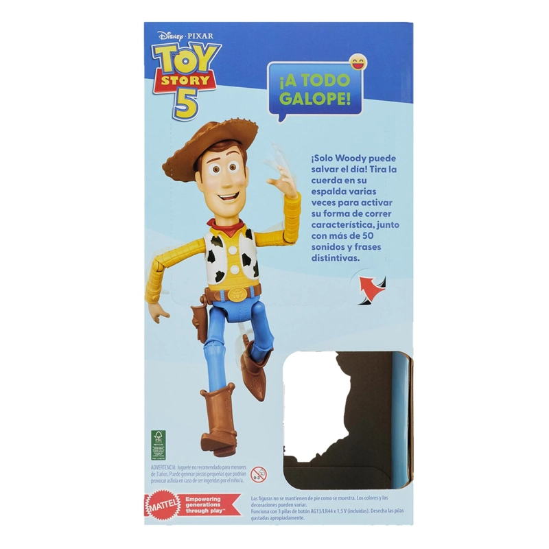 FIGURA WOODY VELOZ 30 CM DISNEY PIXAR - 6